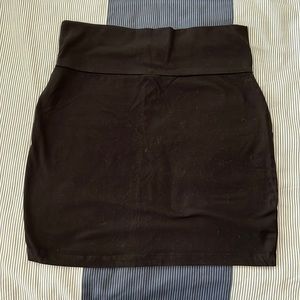 Mini skirt, black